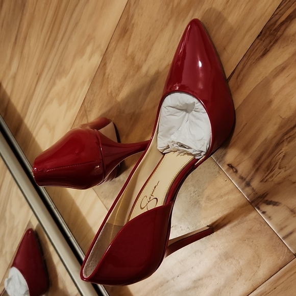 Jessica SimpsonPrizma Patent d'Orsay Pumps - Picture 3 of 4